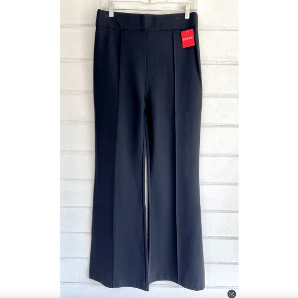 SPANX pbp Hi Rise Flare Pants in Classic Black - NWT! - L - Picture 3 of 13